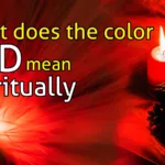 what does red color mean spiritually