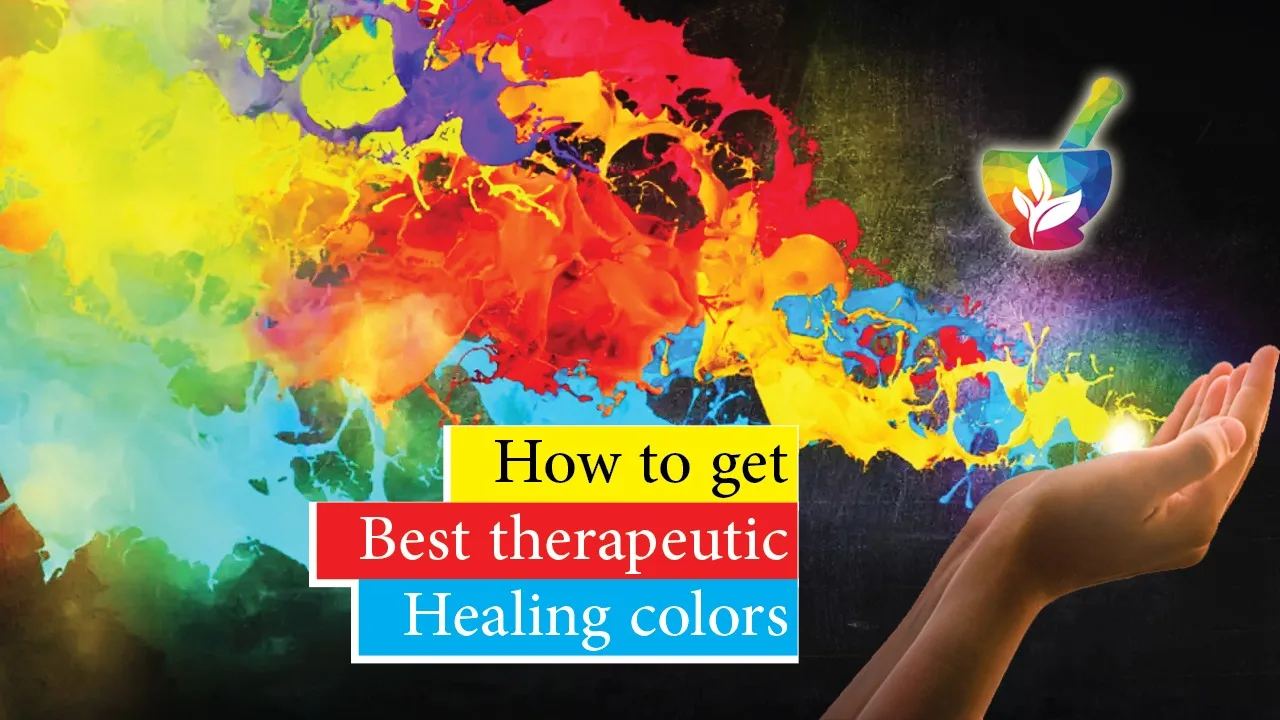 how to get best therapeutic healing colors