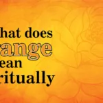 What does orange mean spirituallly