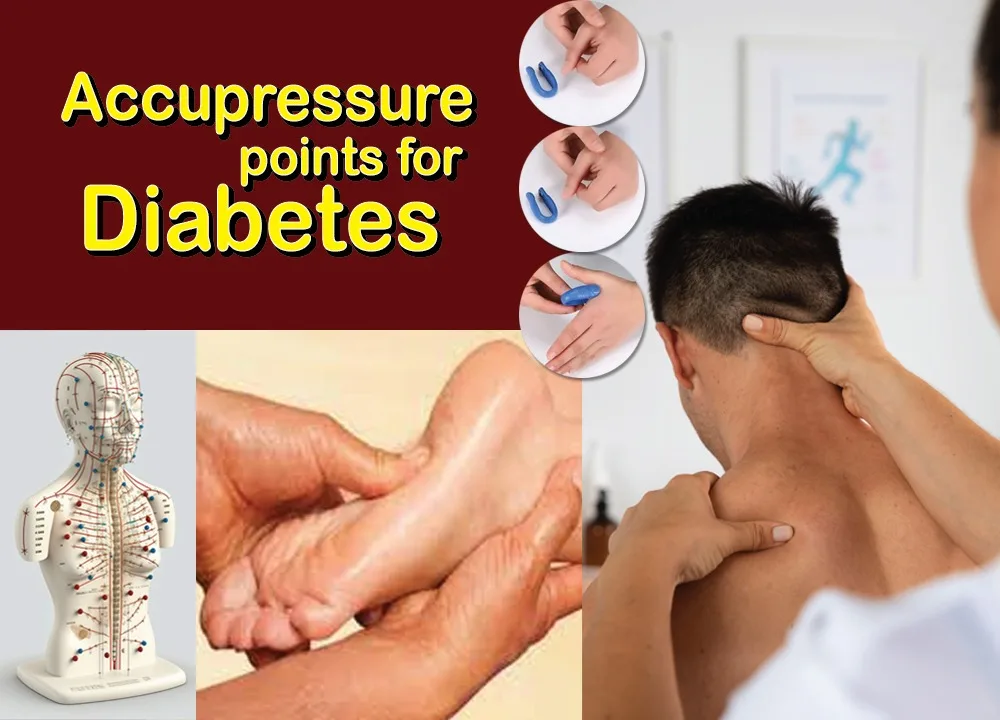 Acupressure points for diabetes